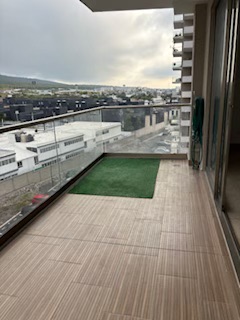 Amplia terraza con vista panorámica 
